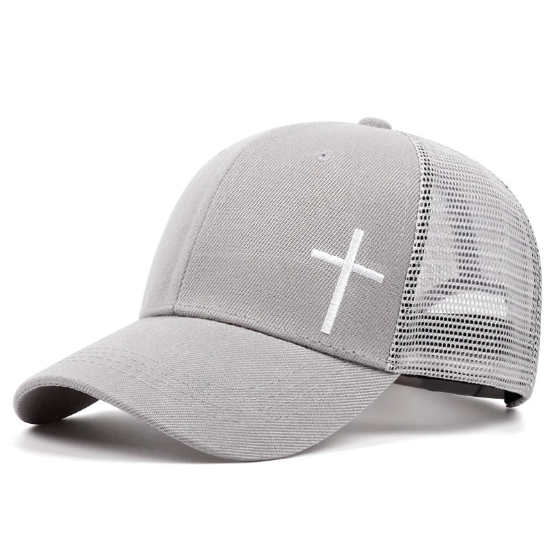 Casquette avec croix pour l'amour de Jesus