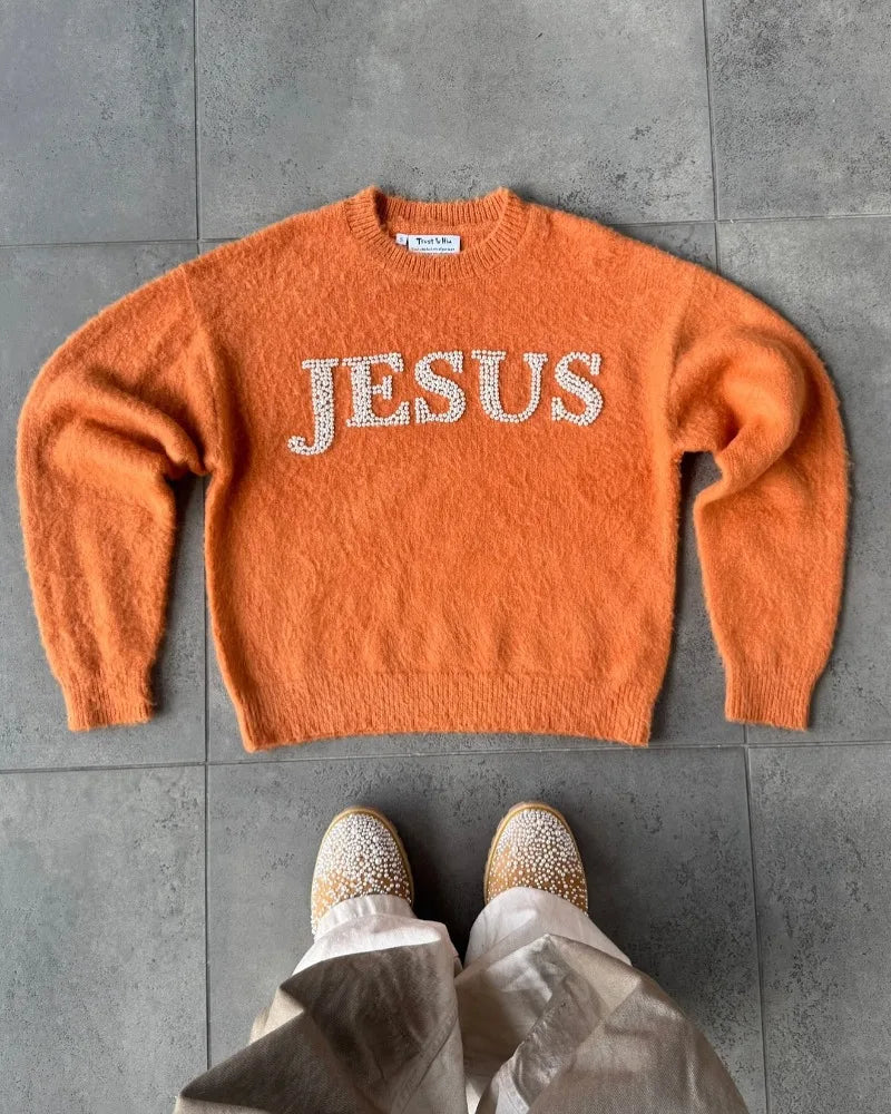 Affichez Votre Croyance : Sweatshirt "JESUS"