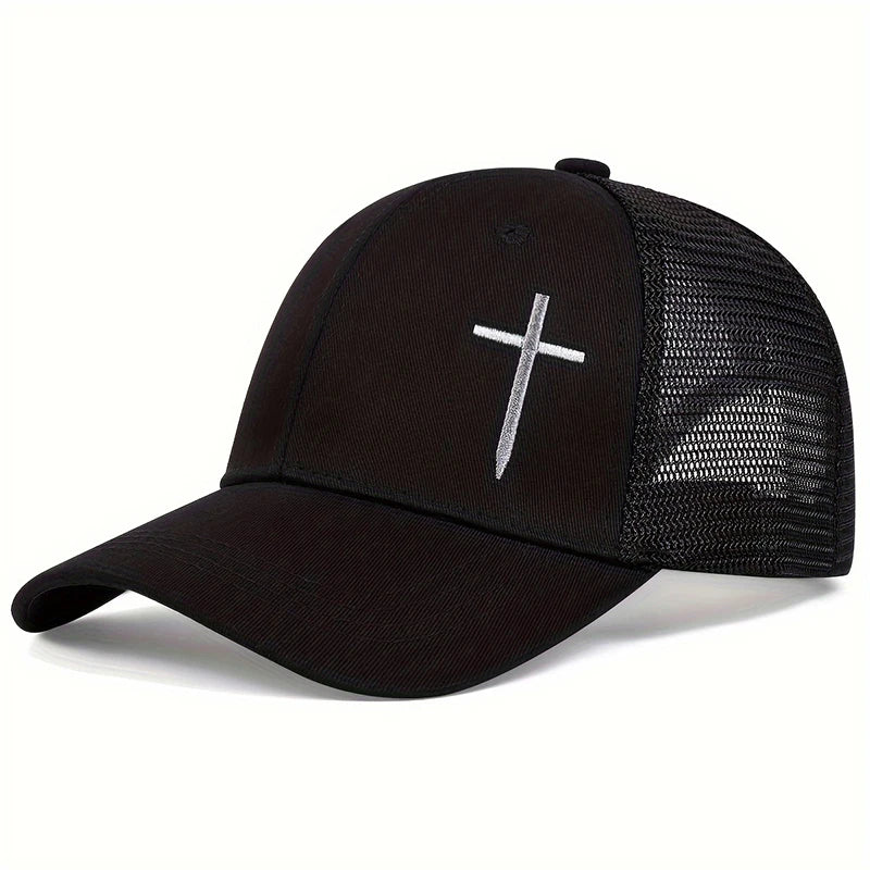 Casquette de baseball avec la croix de JÉSUS