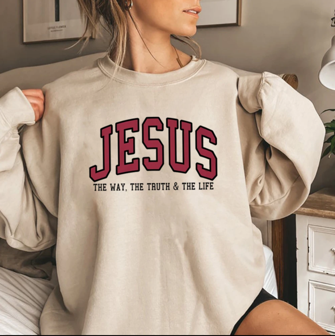 Pull Inspirant : Jésus, Chemin et Vérité