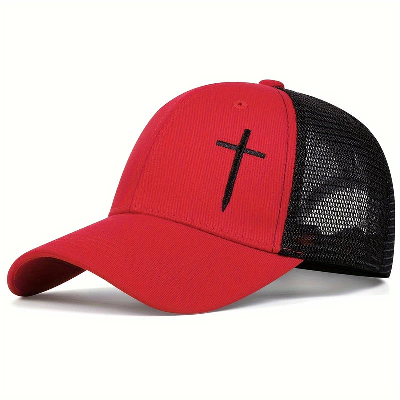 Casquette de baseball avec la croix de JÉSUS