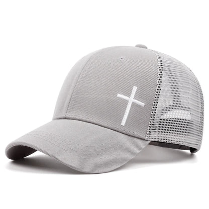 Casquette avec croix pour l'amour de Jesus