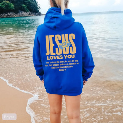 Réconfort et Foi : Pull "Jesus Love You" "Jesus t'aime"