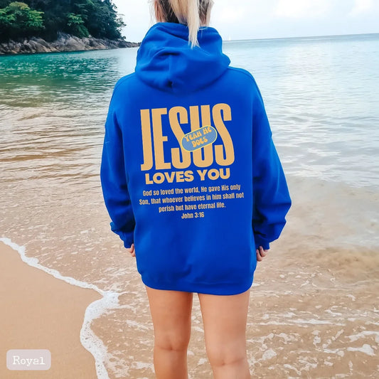 Réconfort et Foi : Pull "Jesus Love You" "Jesus t'aime"
