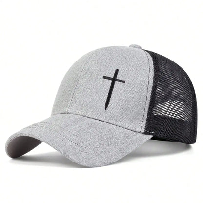 Casquette de baseball avec la croix de JÉSUS