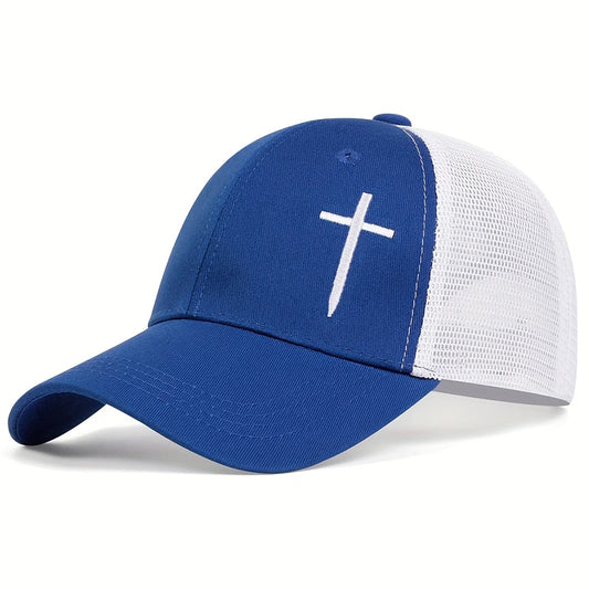 Casquette de baseball avec la croix de JÉSUS