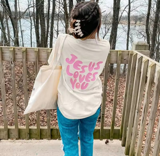 T-shirt JESUS loves you
