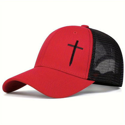 Casquette de baseball avec la croix de JÉSUS