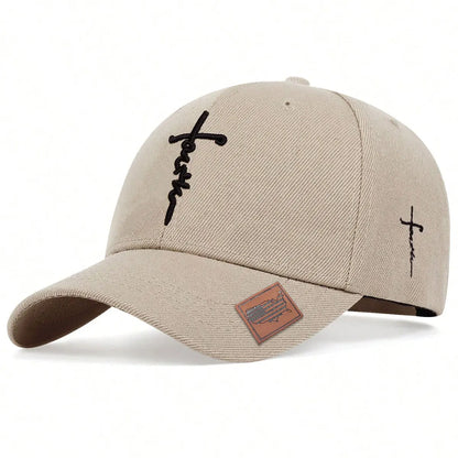 Casquette avec "Faith" pour la foi en JESUS